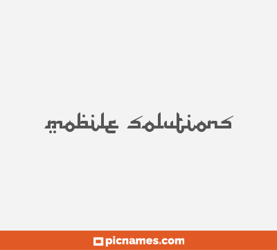 Mobile Solutions